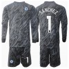 Chelsea Robert Sanchez #1 Keeper Bortedraktsett Barn 2024-25 Langermet (+ korte bukser)